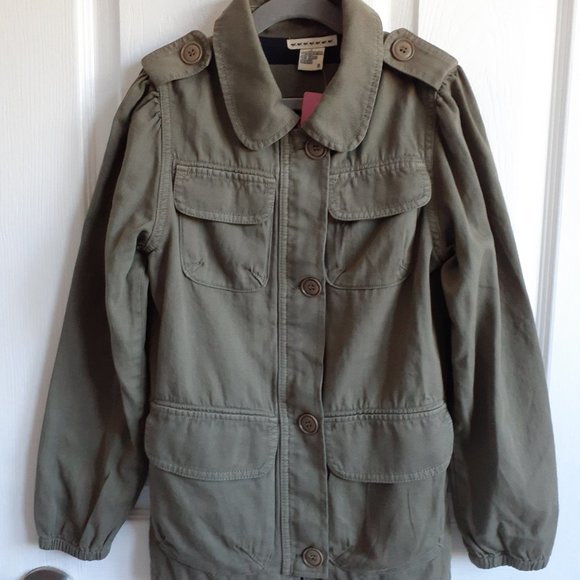 NWT Anthem of the Ants Cargo Pocket Jacket $110 Size 8 - Picture 4 of 12